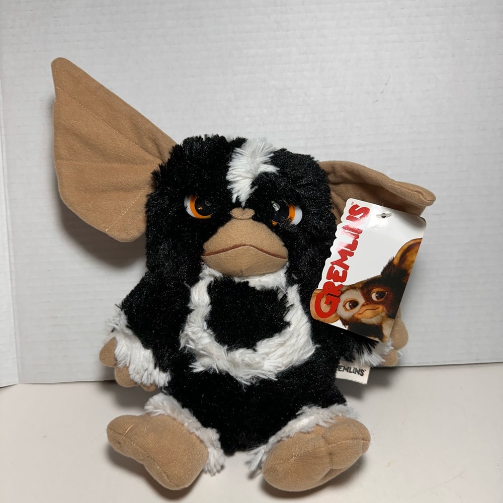 Gremlins Plush Toy with Black and White Fur